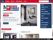 Tablet Screenshot of mercatomobili.com